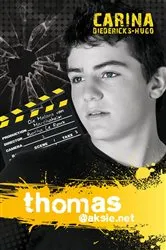 Book cover of Thomas@aksie.net by Carina Diedericks-Hugo