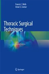 Book cover of Thoracic Surgical Techniques (2nd ed.) by Unknown