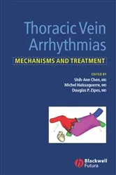 Book cover of Thoracic Vein Arrhythmias by Shih-Ann Chen