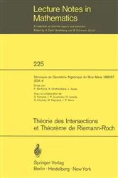 Book cover of Théorie des Intersections et Théorème de Riemann-Roch by D. Ferrand