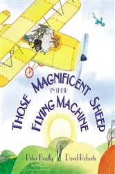 Book cover of Those Magnificent Sheep In Their Flying Machine by Peter Bently