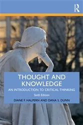 Book cover of Thought and Knowledge (6th ed.) by Diane F. Halpern
