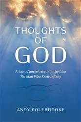 Book cover of Thoughts of God by Andy Colebrooke