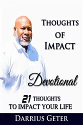 Book cover of Thoughts of Impact by Darrius Geter
