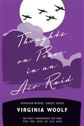 Book cover of Thoughts on Peace in an Air Raid by Virginia Woolf