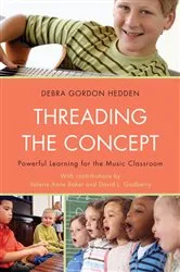 Book cover of Threading the Concept by Debra Gordon Hedden