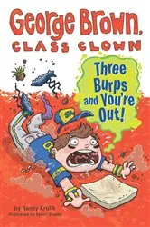 Book cover of Three Burps and You're Out #10 by Nancy Krulik