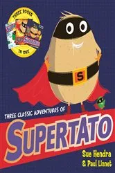 Book cover of Three Classic Adventures of Supertato by Paul Linnet