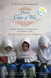 Book cover of Three Cups of Tea by Greg Mortenson