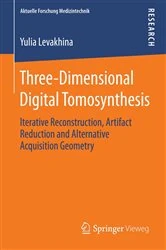 Book cover of Three-Dimensional Digital Tomosynthesis by Yulia Levakhina