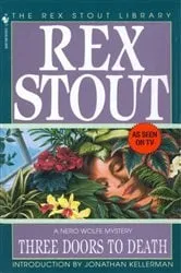 Book cover of Three Doors to Death by Unknown