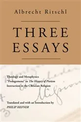 Book cover of Three Essays by Albrecht Ritschl