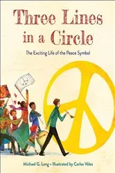 Book cover of Three Lines in a Circle by Michael G. Long