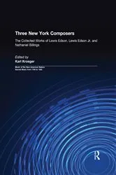 Book cover of Three New York Composers by Karl Kroeger