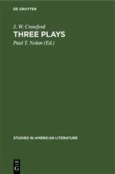 Book cover of Three plays by Unknown