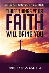 Book cover of Three Things Your Faith Will Bring You by Ebenezer A. Badejo