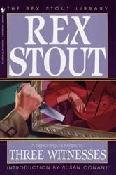 Book cover of Three Witnesses by Rex Stout