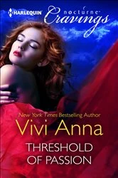 Book cover of Threshold of Passion by Vivi Anna