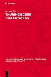 Book cover of Thüringischer Dialektatlas by Herman Hucke