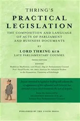 Book cover of Thring's Practical Legislation by Unknown