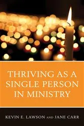 Book cover of Thriving as a Single Person in Ministry by Jane Carr