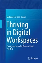 Book cover of Thriving in Digital Workspaces by Melinde Coetzee