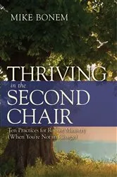 Book cover of Thriving in the Second Chair by Mike Bonem
