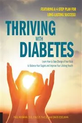 Book cover of Thriving with Diabetes by Paul Rosman
