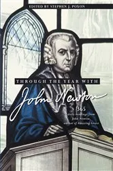 Book cover of Through the Year with John Newton by Stephen Poxon