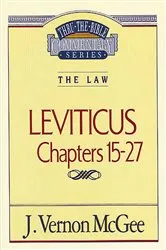 Book cover of Thru the Bible Vol. 07: The Law (Leviticus 15-27) by J. Vernon McGee