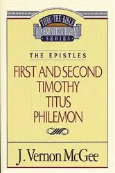 Book cover of Thru the Bible Vol. 50: The Epistles (1 and 2 Timothy/Titus/Philemon) by J. Vernon McGee