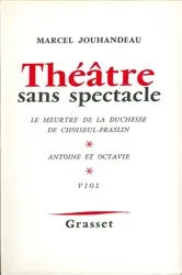Book cover of Théâtre sans spectacle by Unknown
