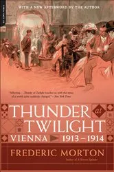 Book cover of Thunder at Twilight by Frederic Morton