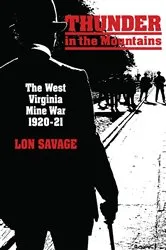 Book cover of Thunder In the Mountains by Lon Savage