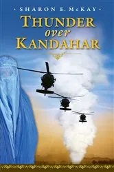 Book cover of Thunder Over Kandahar by Sharon McKay
