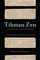 Book cover of Tibetan Zen by Sam van Schaik