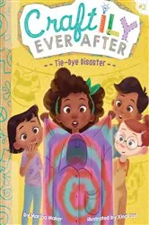 Book cover of Tie-Dye Disaster by Martha Maker