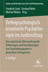 Book cover of Tiefenpsychologisch orientierte Psychotherapie im Justizvollzug by Unknown