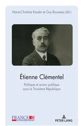 Book cover of Étienne Clémentel (1864-1936) by Marie Christine Kessler