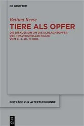 Book cover of Tiere als Opfer by Bettina Reese