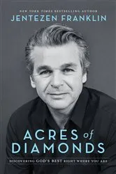 Book cover of Tierra de diamantes by Jentezen Franklin