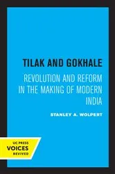 Book cover of Tilak and Gokhale by Stanley Wolpert