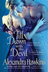 Book cover of Till Dawn with the Devil by Alexandra Hawkins