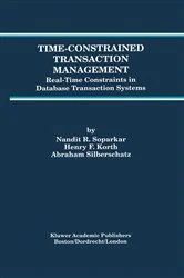 Book cover of Time-Constrained Transaction Management by Nandit R. Soparkar