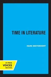 Book cover of Time in Literature by Hans Meyerhoff