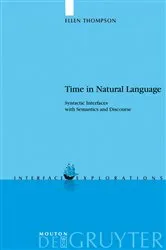Book cover of Time in Natural Language by Ellen Thompson