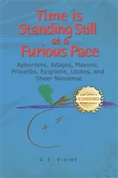 Book cover of Time is Standing Still at a Furious Pace by G.J. Violet