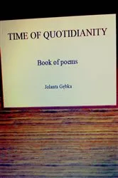 Book cover of Time of Quotidianity by Jolanta Gębka