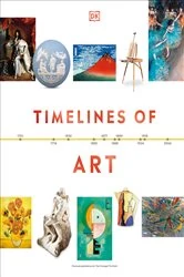 Book cover of Timelines of Art by DK