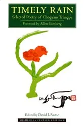 Book cover of Timely Rain by Chogyam Trungpa